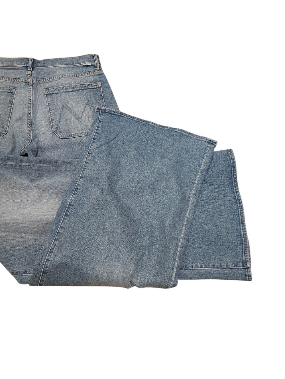 Mother Patch Pocket Undercover Wide Leg High-Rise Women's Jeans - 28 - Picture 3 of 6